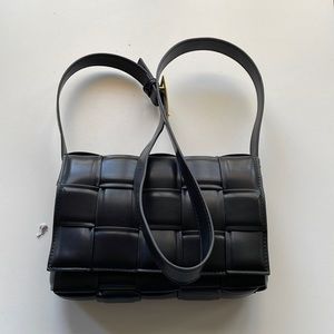 Black handbag